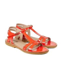 New Angulus Sandal Dame Rød