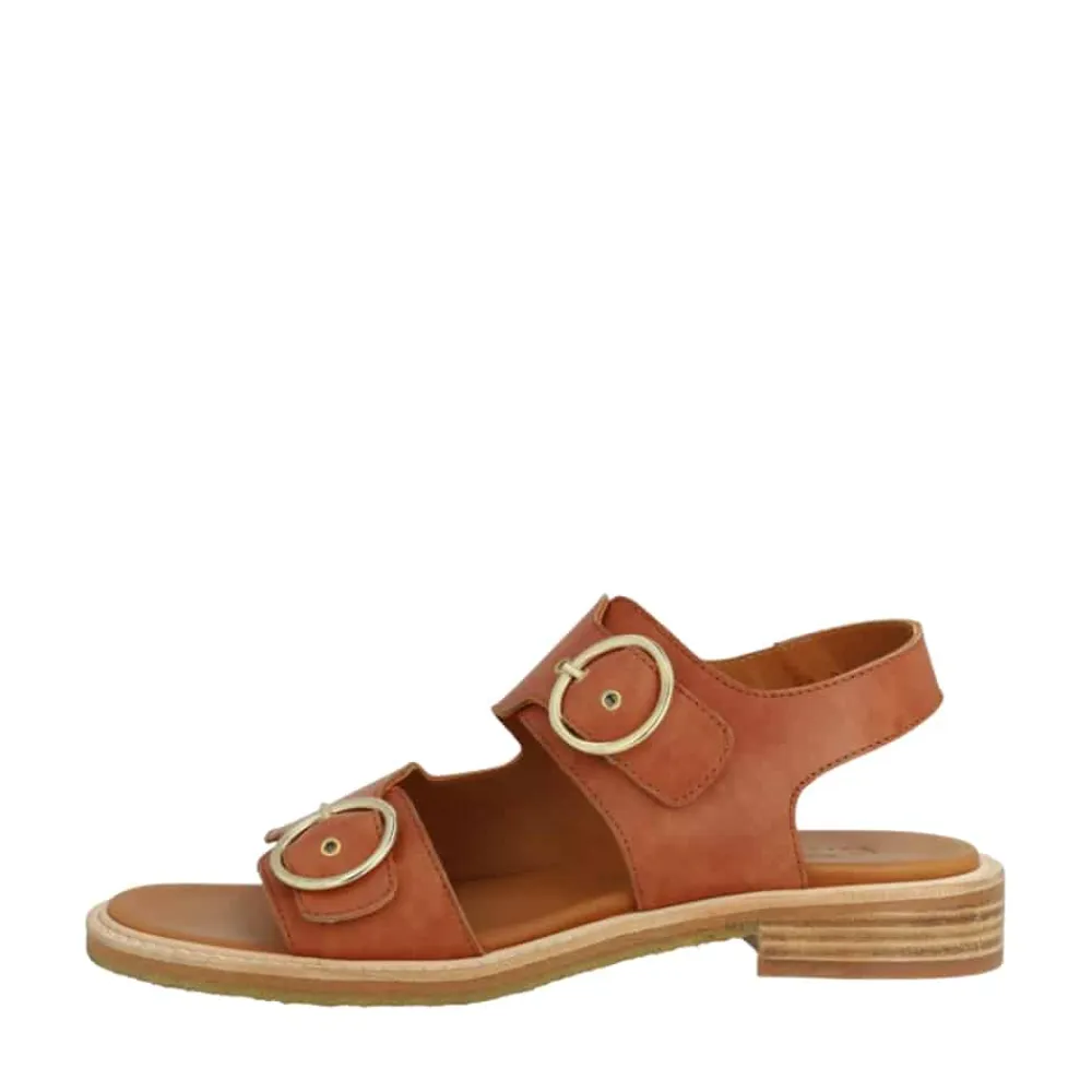 Angulus Sandal Dame Brun