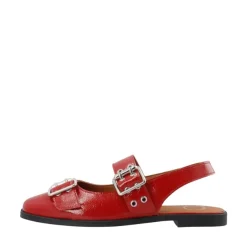 Online Cashott Casdiana Mary Jane Ballerinasko Dame Rød