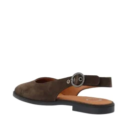 Outlet Cashott Casdiana Sling Back Ballerinasko Dame Brun