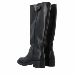 Clearance Cashott Casrikke Wide Pull Lang Støvle Dame Sort