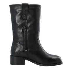 Best Cashott Casvilma Pull On Mid Cut Støvle Dame Sort