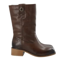 Discount Cashott Casvilma Pull On Mid Cut Støvle Dame Brun