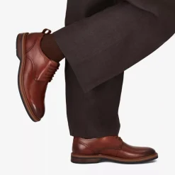 Outlet Clarks Aldwin Lace Sko Herre Brun