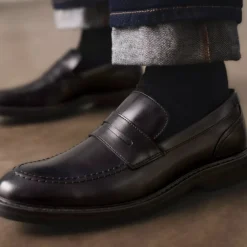 Online Clarks Aldwin Step Loafers Herre Sort