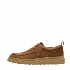 Outlet Clarks Polden Moc Sneakers Herre Brun