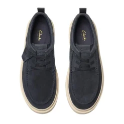 Online Clarks Polden Moc Sneakers Herre Blå