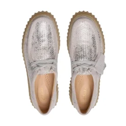 Hot Clarks Torhill Bee Sko Dame Sølv