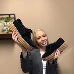 Sale Clarks Torhill Bee Sko Dame Sort