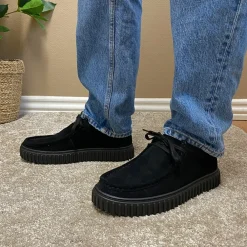 Discount Clarks Torhill Lo Sko Herre Sort