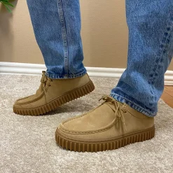 Clarks Torhill Lo Sko Herre Beige