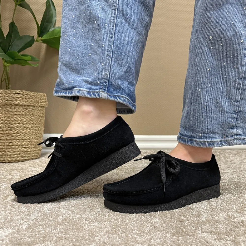 Online Clarks Wallabee Evosh Sko Dame Sort
