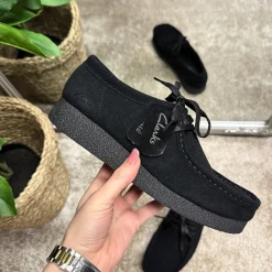 Online Clarks Wallabee Evosh Sko Dame Sort
