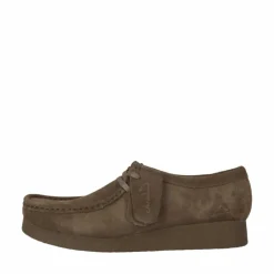 Hot Clarks Wallabee Evosh Sko Dame Grøn
