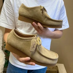 Clearance Clarks Wallabee Evosh Sko Herre
