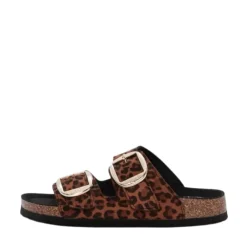 Clearance Duffy Florens Quattordici Sandal Dame Leopard