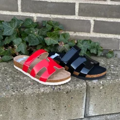 Clearance Duffy Florens Ventiquattro Sandal Dame Rød