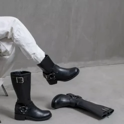 Hot Duffy Rivoli Tre Lang Støvle Dame