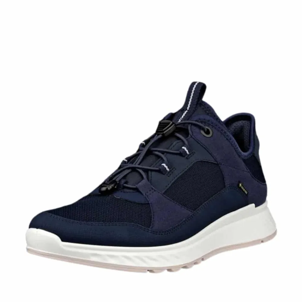 Outlet Ecco Exostride W Sneakers Dame Blå