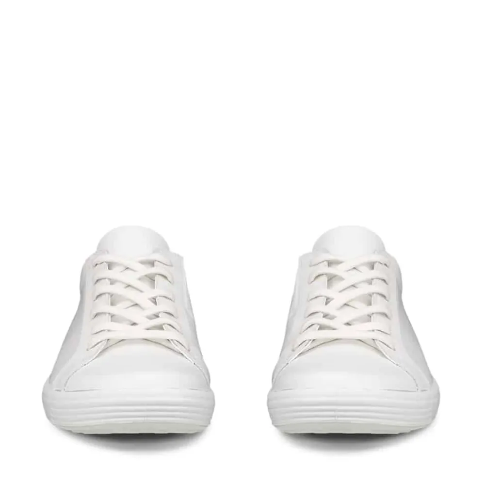 Online Ecco Soft 7 W Easy Slip Lace Sneakers Dame Hvid