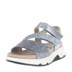 Outlet Gabor Rollingsoft Sandal Dame Blå