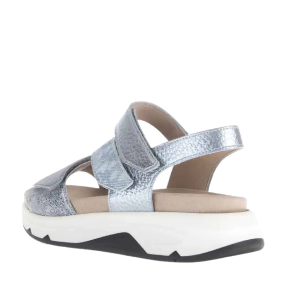Outlet Gabor Rollingsoft Sandal Dame Blå