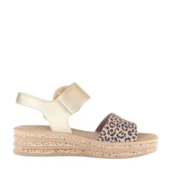 Online Gabor Sandal Dame Leopard