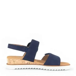 Clearance Gabor Sandal Dame Blå