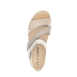 Hot Gabor Sandal Dame Beige