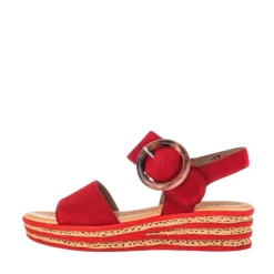 New Gabor Sandal Dame Rød