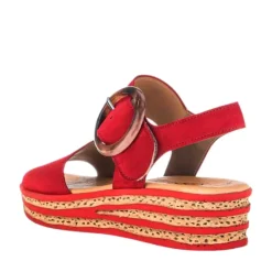 New Gabor Sandal Dame Rød