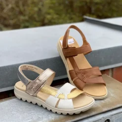 Discount Gabor Sandal Dame Brun