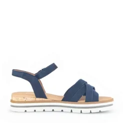 Online Gabor Sandal Dame Blå