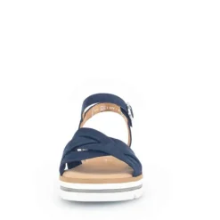 Online Gabor Sandal Dame Blå