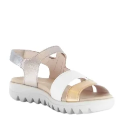 Outlet Gabor Sandal Dame Sølv
