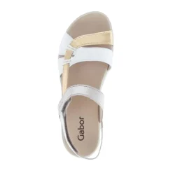 Outlet Gabor Sandal Dame Sølv