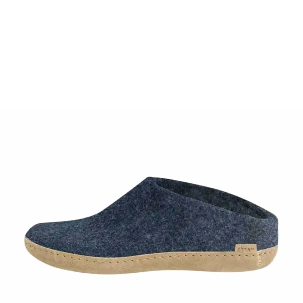 Clearance Glerups Hjemmesko Dame og Herre Blå