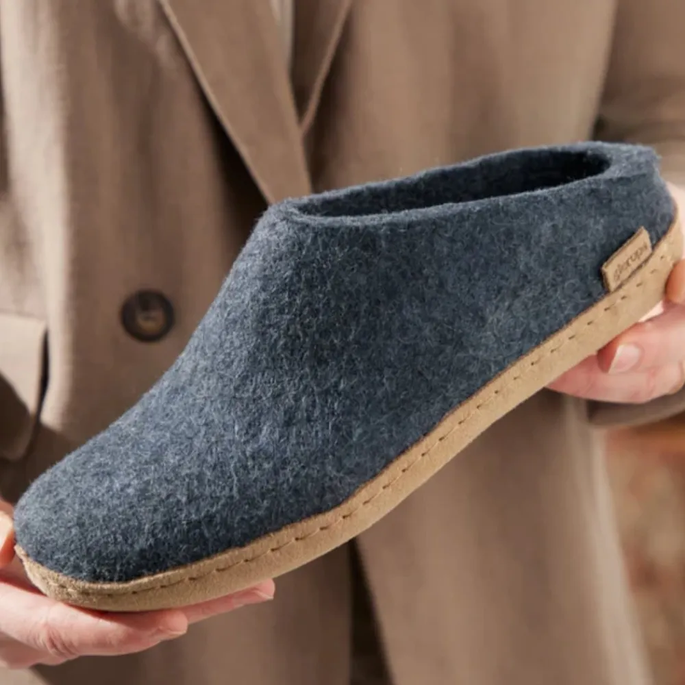 Clearance Glerups Hjemmesko Dame og Herre Blå