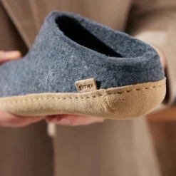 Clearance Glerups Hjemmesko Dame og Herre Blå