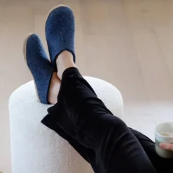 Clearance Glerups Hjemmesko Dame og Herre Blå