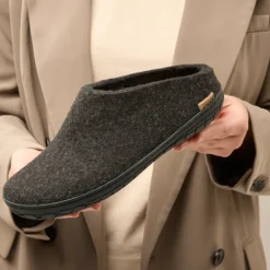 Online Glerups Hjemmesko Dame og Herre Sort