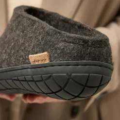 Online Glerups Hjemmesko Dame og Herre Sort