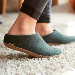 New Glerups Hjemmesko Dame og Herre Grøn