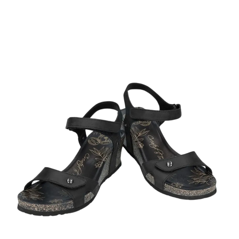 Clearance Panama Jack Julia Basic B1 Sandal Dame Sort