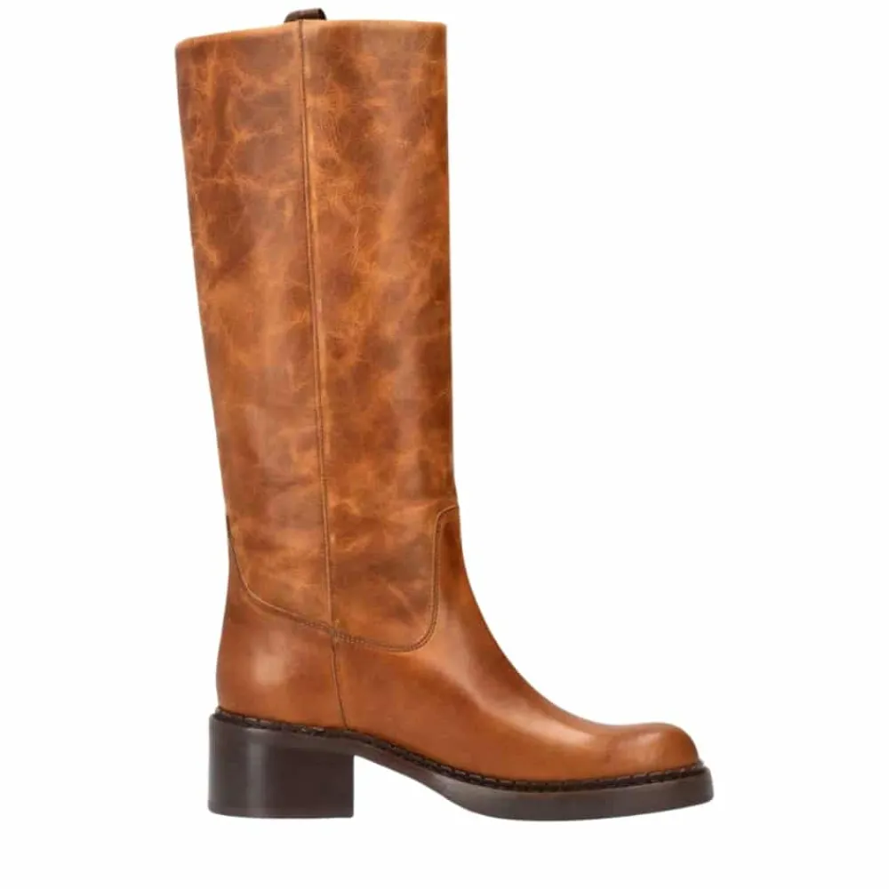 Phenump Copenhagen Phenumb Copenhagen Exposed Lang Støvle Dame Brun