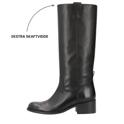 Clearance Phenump Copenhagen Phenumb Copenhagen Martina Wix Lang Støvle Dame Sort