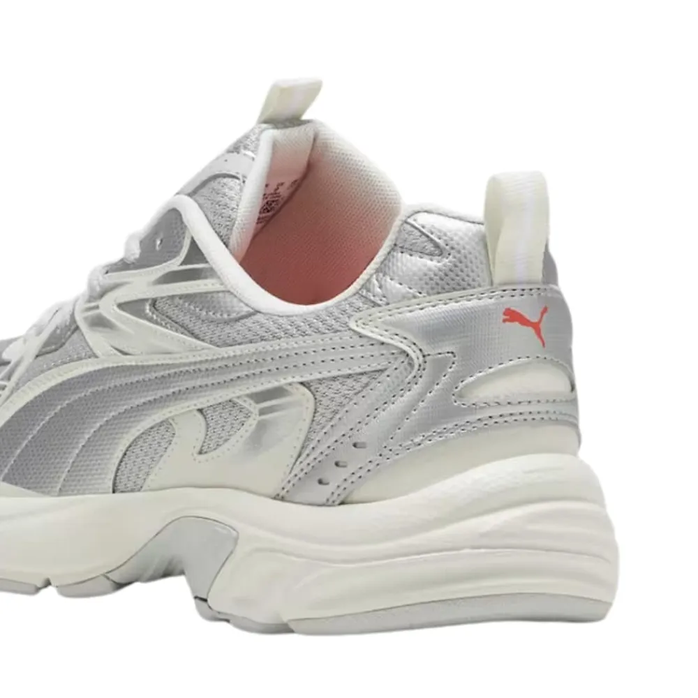 Discount Puma Milenio Tech Sneakers Dame Sølv
