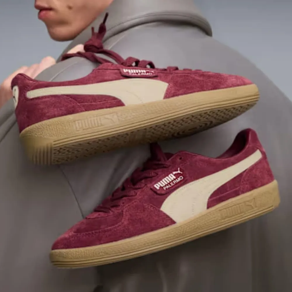 Online Puma Palermo Sneakers Dame Rød