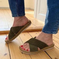 Relax shoe Sandal Dame Grøn