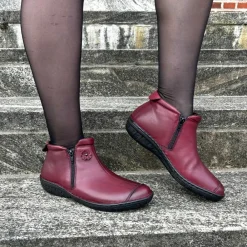 Hot Relax shoe Støvle Dame Rød